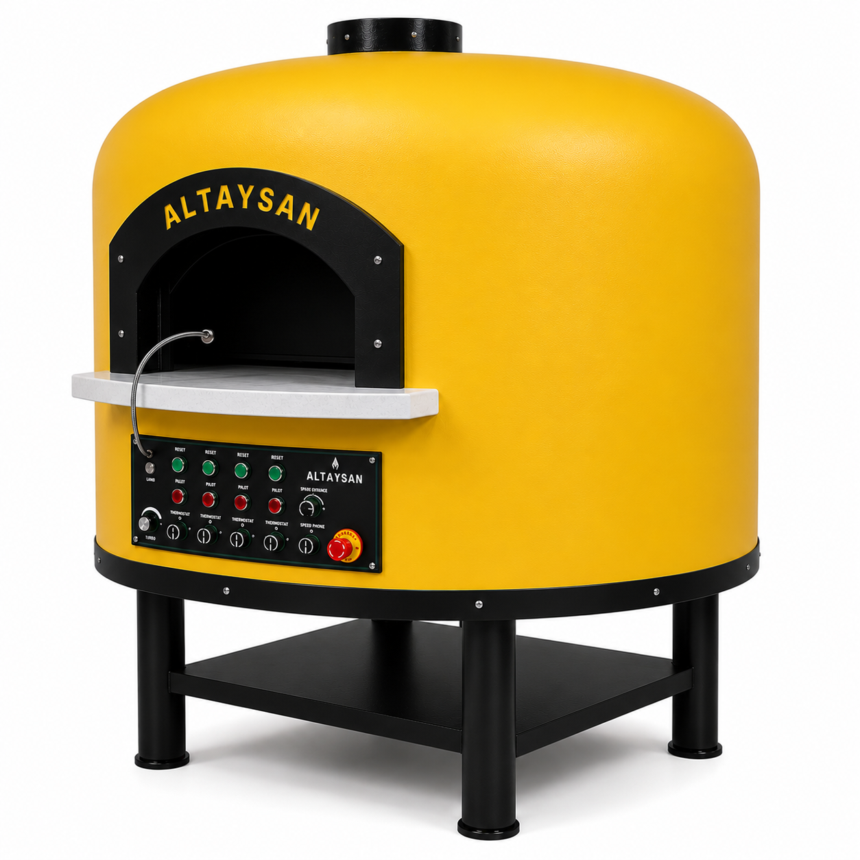 Elektrikli Sabit Taş Tabanlı Pizza Fırınları