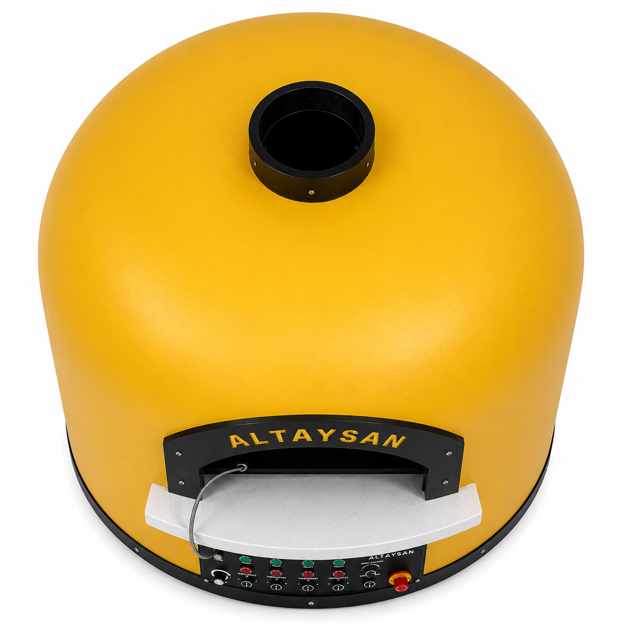 Altaysan Ø70 cm Hibrit Gazlı ve Odunlu Döner Taş Tabanlı Pizza Fırını